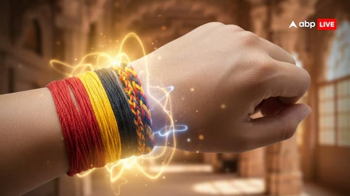 તમારા હાથમાં પહેરવામાં આવતો પવિત્ર દોરો તમારી ઉર્જાને અસર કરે છે. ખોટો રંગ ખોટી રીતે પહેરવાથી તમારી ઉર્જામાં અસંતુલન થઈ શકે છે, જેના કારણે તણાવ, અસ્થિરતા અને આળસ આવે છે.