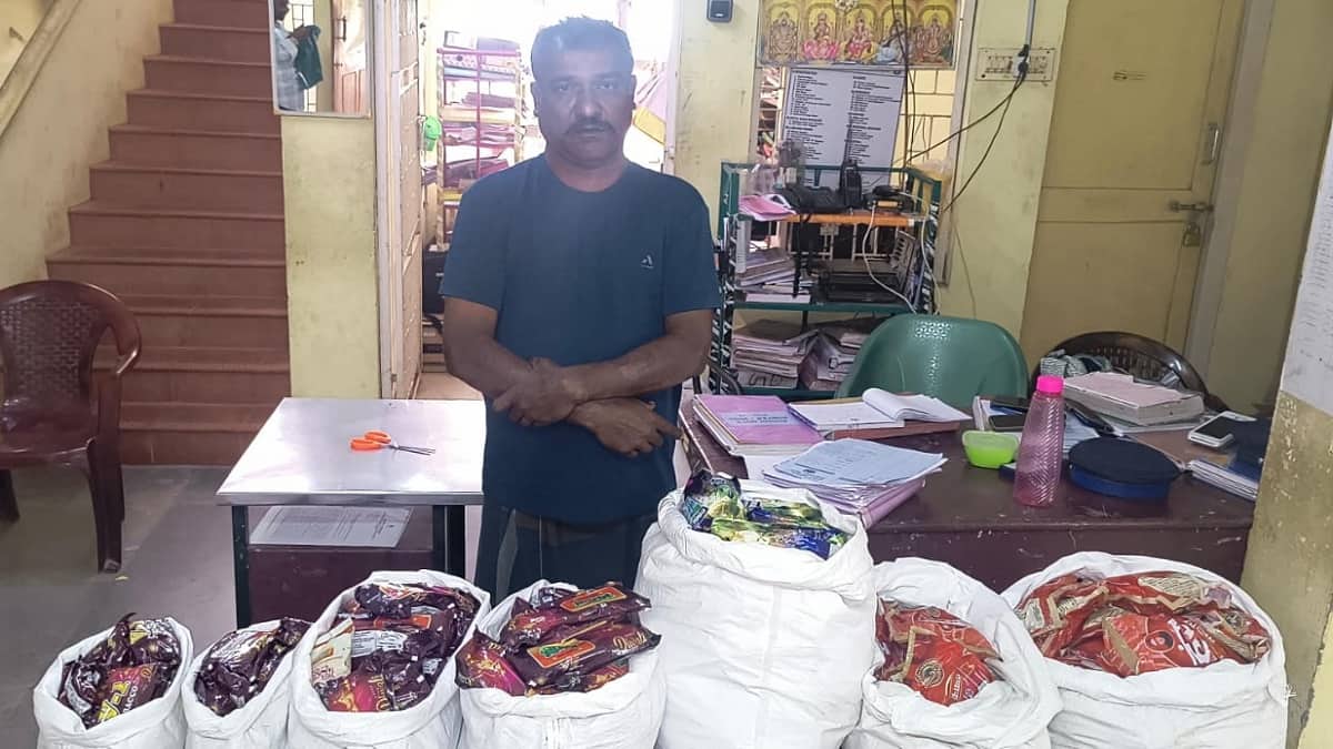 தஞ்சாவூர் க்ரைம் பீட்... கஞ்சா கடத்தியவர், புகையிலை பொருட்கள் பதுக்கியவர் கைது