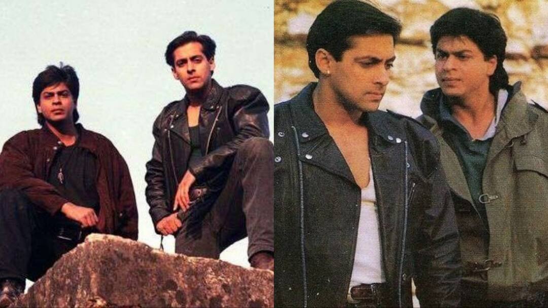 When Shah Rukh Khan Salman Khan fight with some boys on sets of Karan Arjun know interesting kissa ‘करण अर्जुन’ के सेट पर गुस्से से बौखला गए थे सलमान-शाहरुख, जानें क्यों लाठी से की थी गांव वालों की पिटाई
