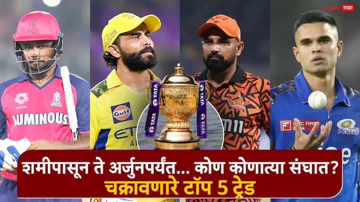 IPL 2026 Player Trade Updates Marathi News : रिटेन्शन आणि रिलीजची अंतिम तारीख 15 नोव्हेंबर असली तरी त्याआधीच काही संघांनी जबरदस्त ट्रेड करत चाहत्यांना धक्का आणि धडकी दोन्ही भरवली आहे.