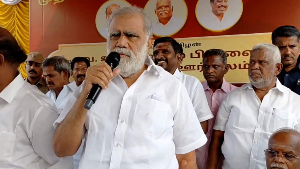 SIR-ஐ எதிர்ப்பதில் தவறில்லை! திமுக B-Team இல்லை: அமைச்சர் ஐ.பெரியசாமி பரபரப்பு பேச்சு!