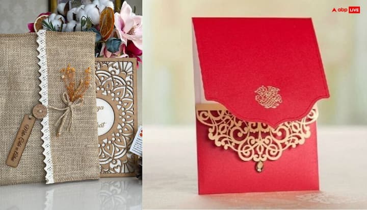 Instead of this, you can write auspicious sentences like 'Shri Ganeshaya Namah', 'Shubh Vivah' or 'Shubh Mangalam'.