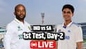 IND vs SA 1st Test Live Score, Day-2: साउथ अफ्रीका का 7वां विकेट गिरा, कुलदीप की गेंद पर केएल राहुल ने पकड़ा शानदार कैच