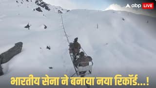 16 हजार की फीट पर सेना का कारनामा, हिमालय की बर्फीली चोटियों में चला दी रेल, चीन रह गया हक्का-बक्का