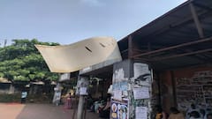 தலைக்கு மேலே அபாயம்... பார்க்கவே மாட்டீங்களா அதிகாரிகளே