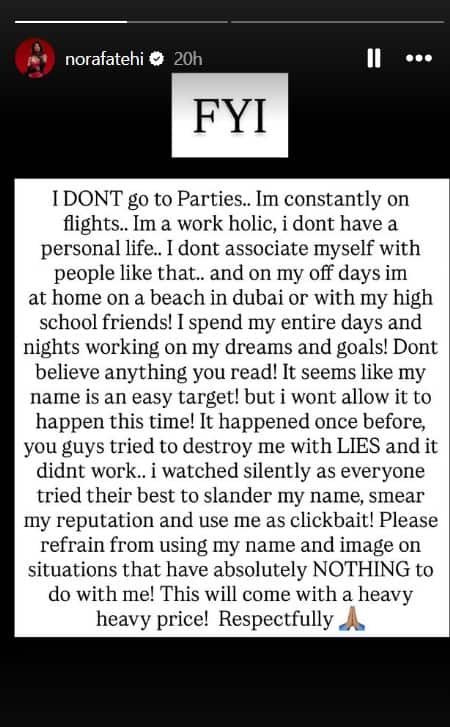 ‘लोग मेरे नाम पर कीचड़ उछाल रहे..’, ड्रग स्कैंडल वाले आरोपों पर नोरा फतेही ने तोड़ी चुप्पी, दिया करारा जवाब