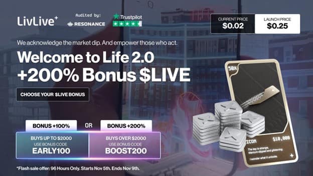 Could LivLive ($LIVE) Be the Next SUI? Analysts Predict Explosive 100x Potential