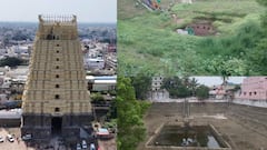 காஞ்சிபுரம் ஏகாம்பரேஸ்வரர் கோயில் கும்பாபிஷேகம்: தலைகீழாக மாறிய குளம்! மகிழ்ச்சியில் பக்தர்கள்!