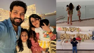 Rohit Shara Son's Birthday: रोहित शर्मा ने यूं मनाया बेटे के पहला जन्मदिन, पत्नी और बेटी के साथ शेयर की तस्वीरें