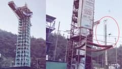 ऋषिकेश में बंजी जंपिंग के दौरान हादसा, रस्सी टूटने के बाद गिरा युवक, अस्पताल में कराया भर्ती