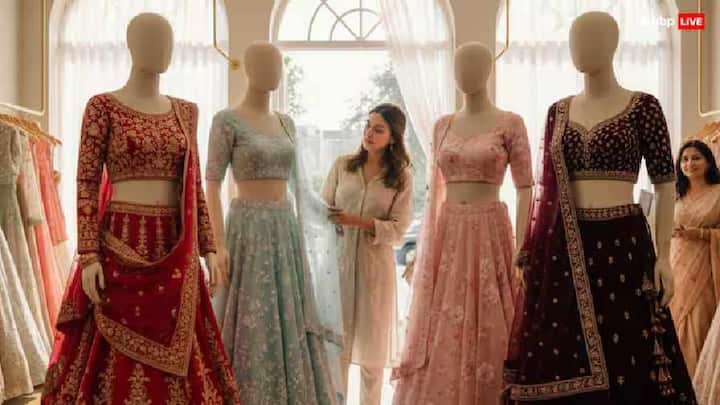 હિન્દુ ધર્મમાં, લાલ રંગ દેવી લક્ષ્મી સાથે પણ સંકળાયેલો છે. દેવી લક્ષ્મી હંમેશા લાલ રંગ પહેરે છે, તેથી કન્યાને પણ લાલ રંગનો પોશાક પહેરાવવામાં આવે છે, અને લગ્ન પછી પણ, કન્યાને લક્ષ્મીનું સ્વરૂપ માનવામાં આવે છે. એવું પણ માનવામાં આવે છે કે લાલ રંગ પહેરવાથી સૌભાગ્ય અને સમૃદ્ધિ મળે છે.