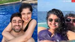 मंगेतर संग पूल में समय बिताती दिखीं अंशुला कपूर, शेयर की पर्सनल मोमेंट्स की फोटोज