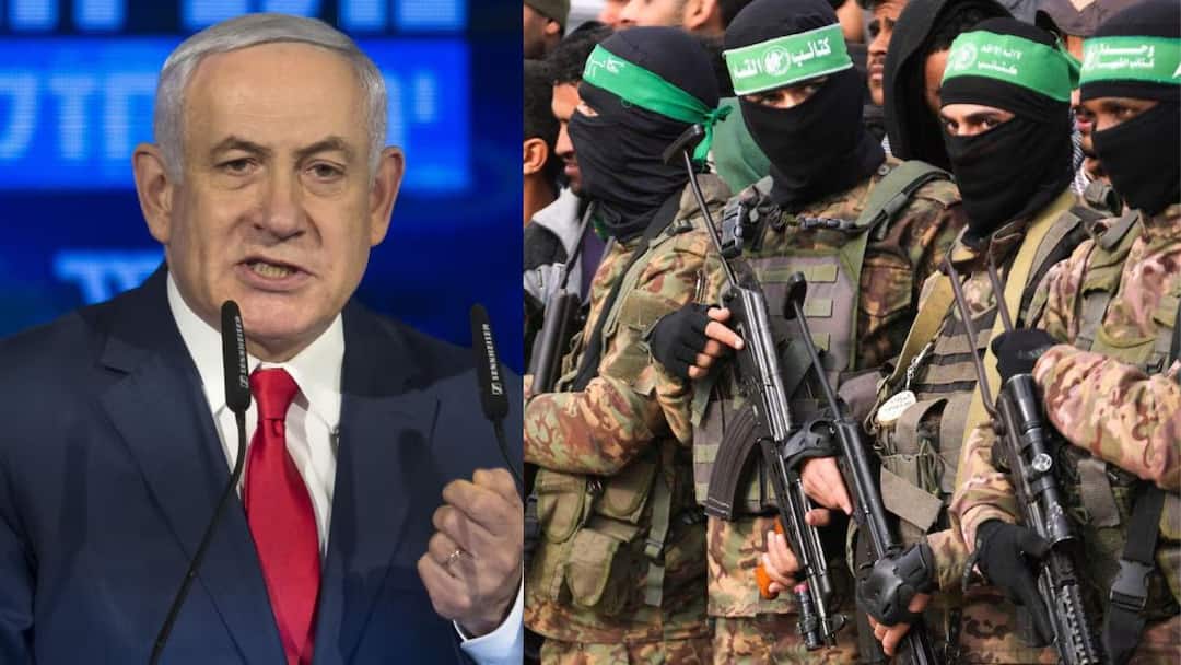 Israel PM Netanyahu Warns Hamas on Disarming Says Easy Way of Hard Way Gaza Hamas Vs Israel: “ஆயுதத்த கீழ போடு, இல்லைன்னா போட வைப்போம்“ - ஹமாசுக்கு இஸ்ரேல் பிரதமர் எச்சரிக்கை