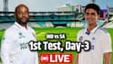 IND vs SA 1st Test Live Score, Day-3: जसप्रीत बुमराह की खतरनाक गेंद पर बोल्ड हुए कॉर्बिन बॉश, साउथ अफ्रीका का 8वां विकेट गिरा