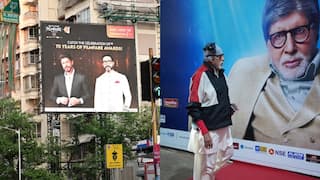 Amitabh Bachchan Reacts To Sharing Filmfare Billboards With SRK, Akshay & Abhishek