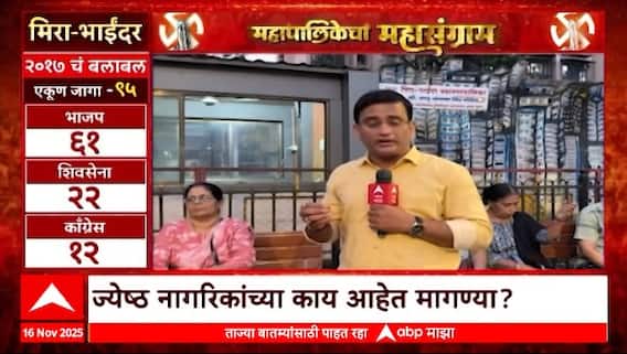 Mahapalikecha Mahasangram : काय आहेत Mira Bhayandar च्या समस्या?; ज्येष्ठ नागरिकांच्या मागण्या काय?