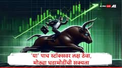 Share Market : मारुती सूझुकी ते अंबर एंटरप्रायझेस,'या' पाच स्टॉकवर लक्ष ठेवा, जोरदार कमाईची संधी, मोठ्या घडामोडींची शक्यता