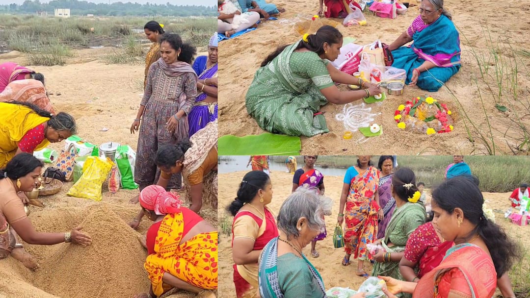 காஞ்சிபுரத்தில் மணல் லிங்கம் வழிபாடு: முடவன் முழுக்கு திருவிழாவில் குவிந்த பக்தர்கள்! அறியாத தகவல்கள் இதோ!