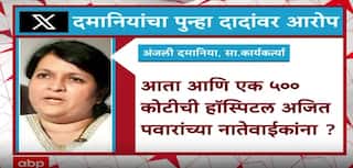 Anjali Damania vs  Ajit Pawar : दमानियांचा दादांवर पुन्हा आरोपांचा 'बॉम्ब'