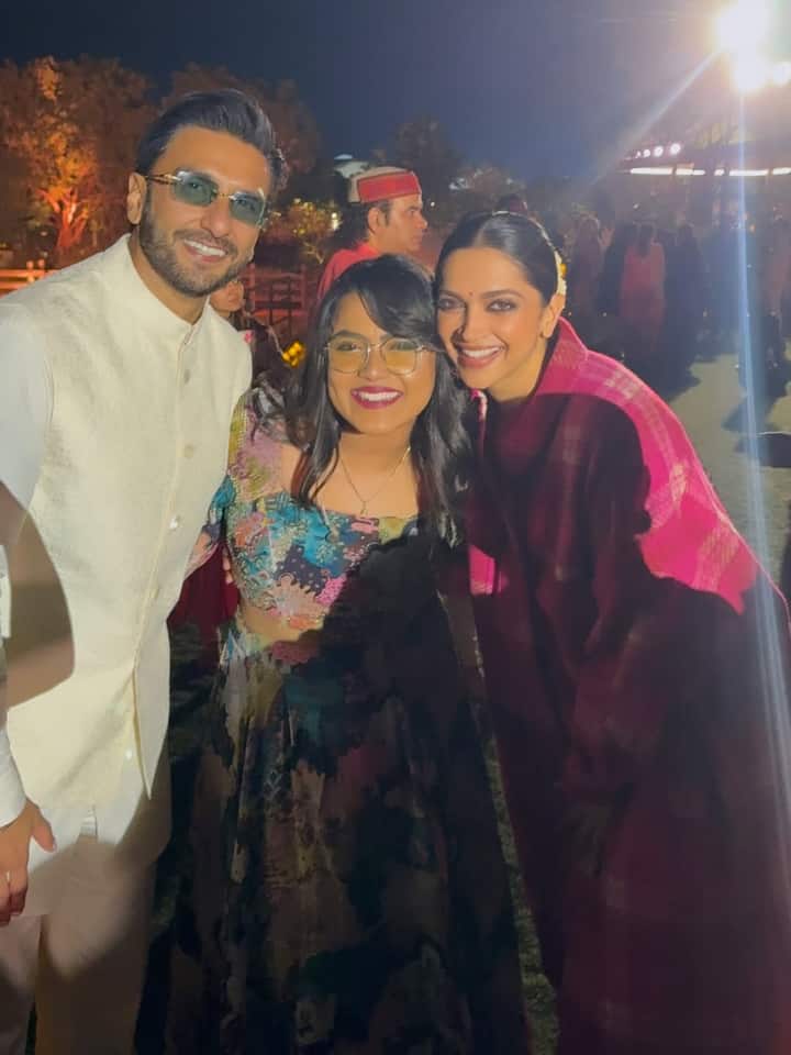 After the festival, they shared heartwarming pictures of their baby girl on Instagram.