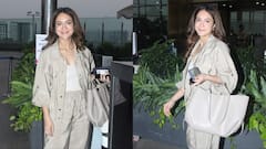 'द बैड्स ऑफ बॉलीवुड’ फेम अन्या सिंह ने एयरपोर्ट पर दिखाया जलवा, कूल लुक में खूब दिए पोज