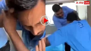 Video: 5 रुपये के लिए मैनेजर ने की पैंट्री वाले की पिटाई! बाल नोचे, लात मारी और जमकर बरसाए चांटे- वीडियो वायरल