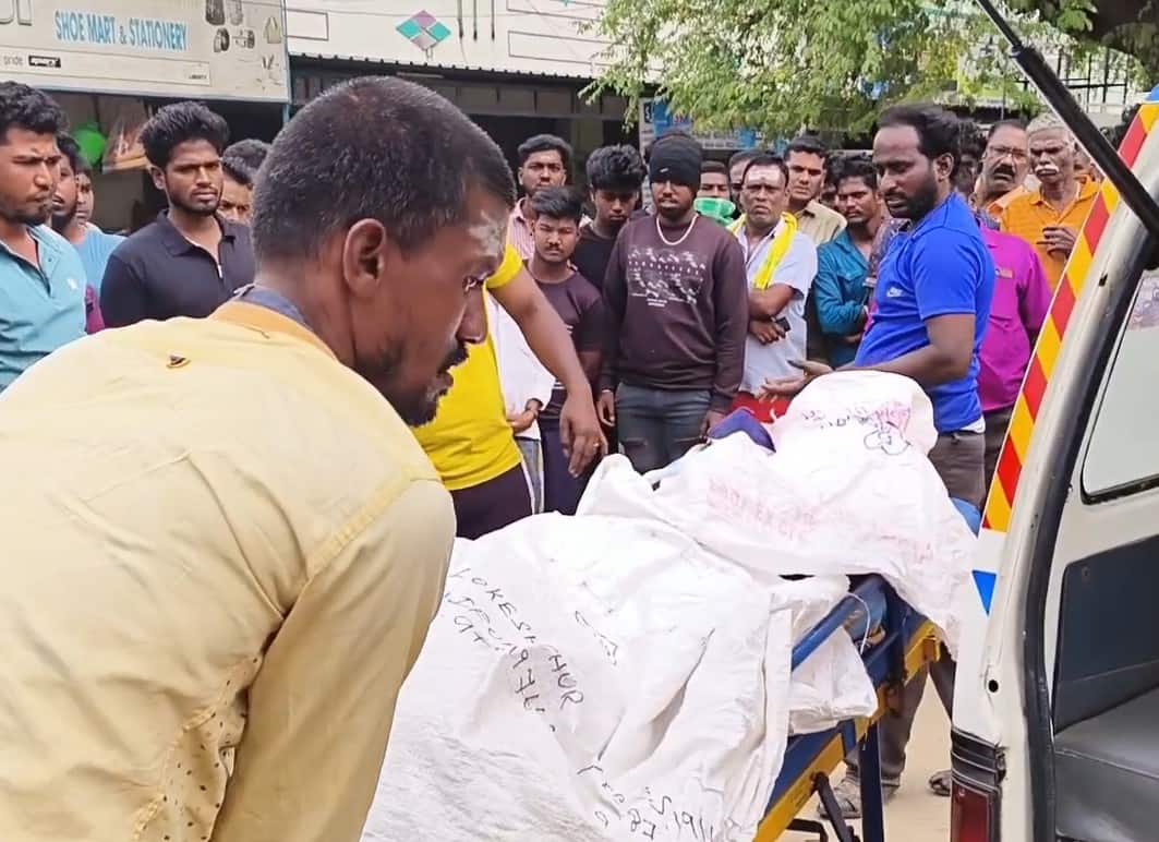 லாரியை முந்தி செல்ல நினைத்த மாணவன்.. தலையை நசுக்கிய டயர் - மாணவி பரிதாப மரணம்