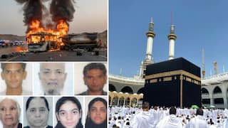 Saudi Arabia Bus Accident: सौदीत मक्काहून मदिनाला बसची डिझेल टँकरला धडक; हैदराबादमधील एकाच कुटुंबातील 18 जणांचा झोपेतच जळून कोळसा; अवघा एकजण जिवंत बचावला