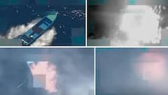 Video: ड्रग्ज तस्करी करणारी बोट भर समुद्रात अमेरिकेनं फिल्मी स्टाईलने हवाई हल्ला करत बेचिराख केली; ट्रम्पकडून थेट आदेश