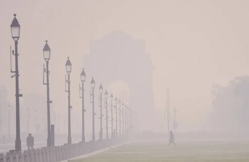 Delhi Air Quality: દિલ્હીમાં આજે સીઝનનો સૌથી ઠંડો દિવસ, હવાની ગુણવત્તા 'ખૂબ જ ખરાબ' Delhi records season lowest temperature air quality very poor Delhi Air Quality: દિલ્હીમાં આજે સીઝનનો સૌથી ઠંડો દિવસ, હવાની ગુણવત્તા 'ખૂબ જ ખરાબ'