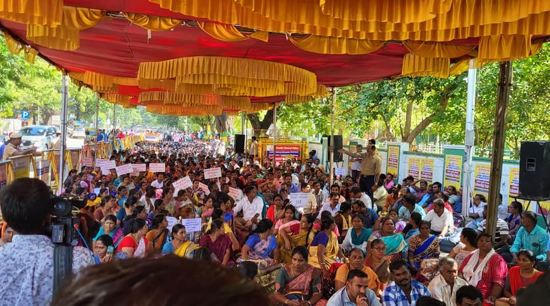 ஜன.6 முதல் காலவரையறை அற்ற வேலைநிறுத்தம்;  ஆசிரியர், அரசு ஊழியர் சங்கம் போராட்டம் அறிவிப்பு