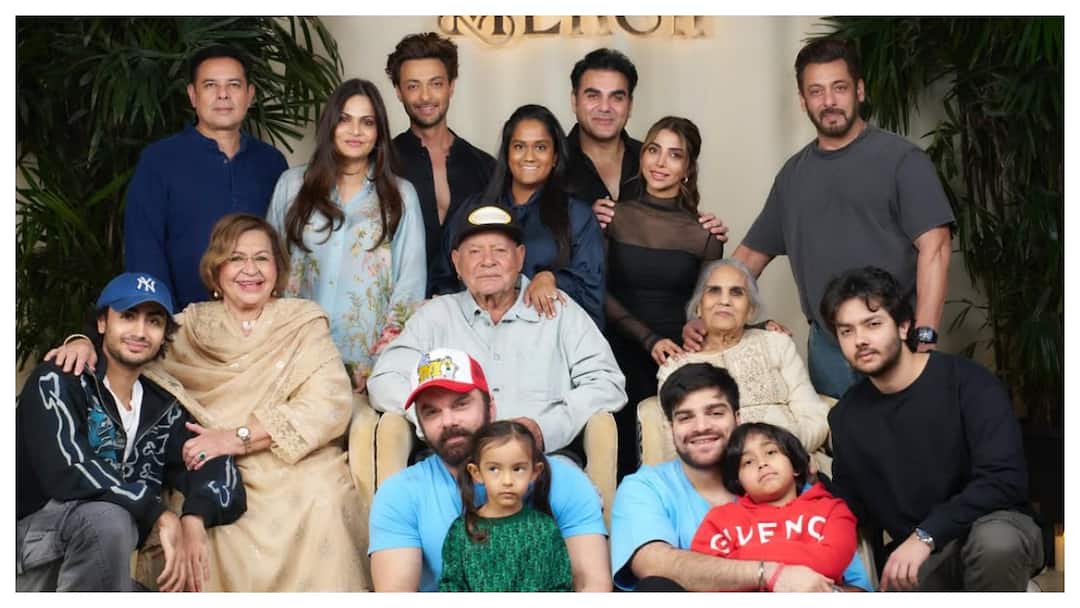 Khan Parivaar Unites As Salim–Salma Mark 61 Years, Arpita–Aayush Celebrate 11th Anniversary