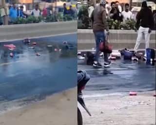 અમદાવાદમાં દારૂબંધીના ધજાગરા: પોલીસની નજર સામે જ મહિલા બુટલેગરોએ રસ્તા પર ફેંક્યા બિયરના ટીન, જુઓ Pics