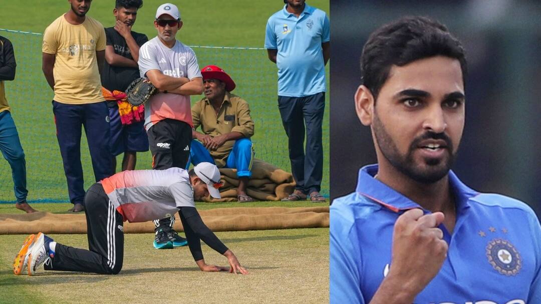 Bhuvneshwar Kumar lashed out at those who questioned the turning pitch saying, When India was winning, the pitch was टर्निंग पिच को लेकर सवाल उठाने वालों पर बरसे भुवनेश्वर कुमार, बोले- जब भारत जीत रहा था तब पिच...