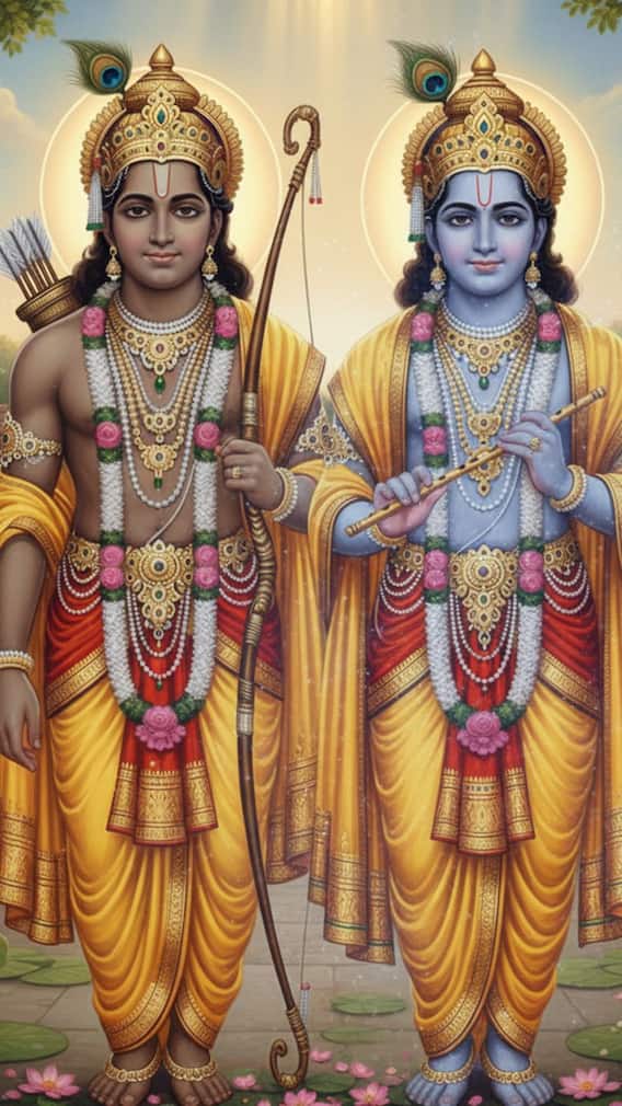 ராமர்,  கிருஷ்ணரின் உண்மையான நிறம் என்ன?