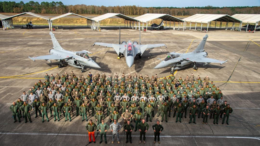 IAF And French Air Force Start Coordinated Missions Under Exercise Garuda-25