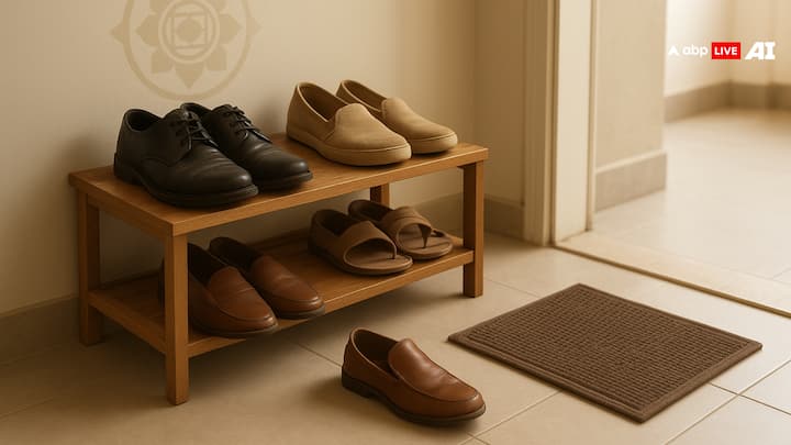 ज्योतिषाचार्य संजीत कुमार मिश्रा के अनुसार, जूता पहनकर जो भी व्यक्ति किचन में जाता है, वो न केवल अपने ग्रहों को खराब करता है, बल्कि उसकी सेहत पर नकारात्मक प्रभाव देखने को मिलता है. जूता ही नहीं बाहर पहनने वाले चप्पल भी इसी श्रेणी में आते हैं. कोशिश करें किचन के लिए अलग से चप्पल रखें या डोरमेट का इस्तेमाल करें.