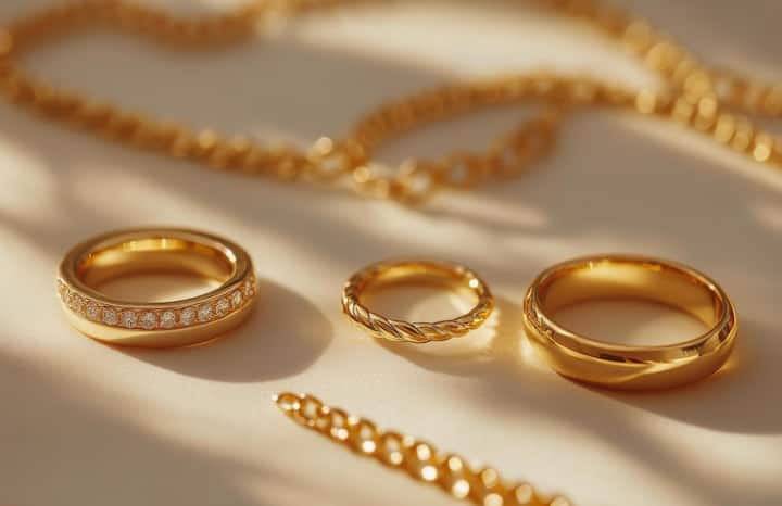 कल 10 ग्राम सोने की कीमत ₹1,26,000 थी जो आज बढ़कर ₹1,27,200 हो गई है। वहीं 100 ग्राम सोने के बिस्किट की कीमत ₹12,000 बढ़कर ₹12,60,000 से ₹12,72,000 हो गई है।