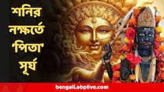 Shani : আজ শনির নক্ষত্রে সূর্যের প্রবেশ, ৪ রাশির ভাগ্যের চাকায় দুরন্ত গতি