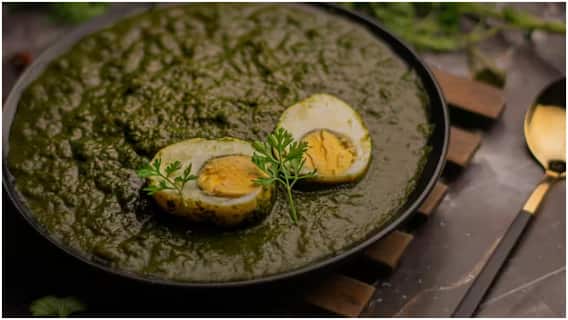 Egg Palak Curry Recipe : ధాబా స్టైల్ ఎగ్ పాలక్ కర్రీ రెసిపీ.. ఇంట్లోనే సింపుల్గా, టేస్టీగా చేసుకోండిలా