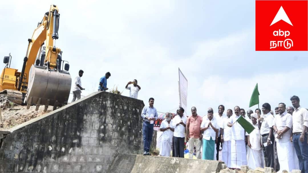 Sivaganga grand project to overcome drought Reconstruction water bodies begun estimated cost of Rs 4 crore tnn சிவகங்கை: வறட்சியை வெல்லும் மாபெரும் திட்டம்! ரூ.4 கோடி மதிப்பீட்டில் நீர்நிலைகள் புனரமைப்பு துவங்கியது !