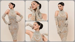 व्हाइट सेक्विन ऑउटफिट में तारा सुतारिया लगीं बला की हसीन, तस्वीरों पर दिल ना आ जाए तो कहना