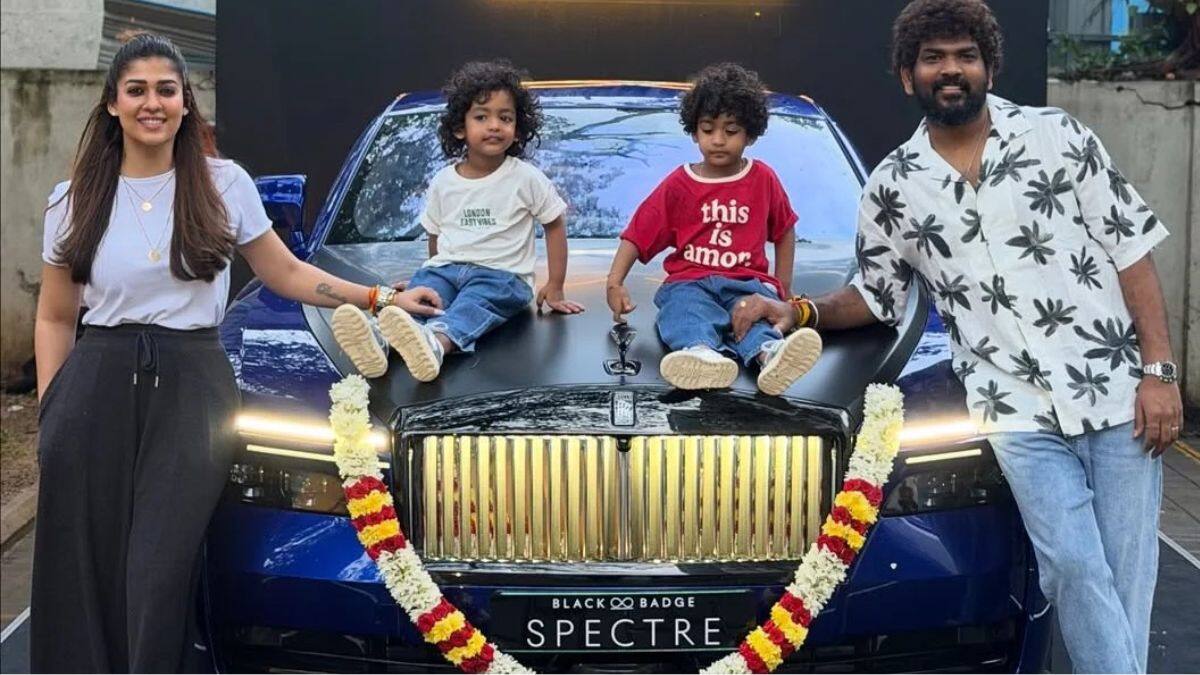 4 நொடிகளில் 100 கிமீ வேகம்..இந்தியாவின் முதல் ரோல்ஸ் ராய்ஸ் மின்சார கார் வாங்கிய நயன்தாரா