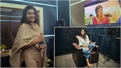 అటు తల్లి... ఇటు కుమార్తె... డబ్బింగ్ స్టూడియోలో సుప్రీత ఎమోషనల్ మూమెంట్