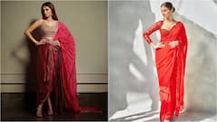 Tara Sutaria Birthday Special: Red Ethnic Ensembles That Define Her Glamorous Style