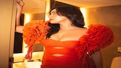 Neha Sharma Pics: સ્ટાઇલિશ ઓરેન્જ આઉટફીટમાં હોટ લાગી નેહા શર્મા, જુઓ તસવીરો