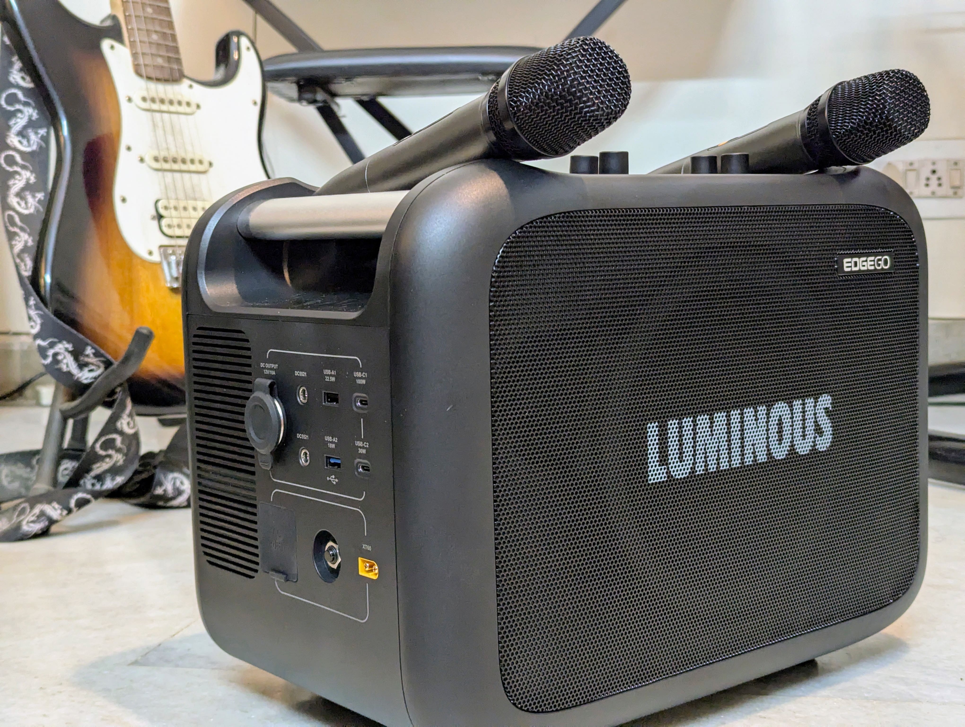 Gadgets Review | Luminous Edge Go 1500: The Power Station That Literally Plays Power Chords
