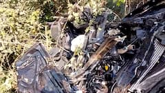 Tamhini Accident: ताम्हिणी घाट अपघातातील 'थार'चे फोटो समोर, गाडीचा चेंदामेंदा; रेस्क्यू ऑपरेशन अद्यापही सुरूच