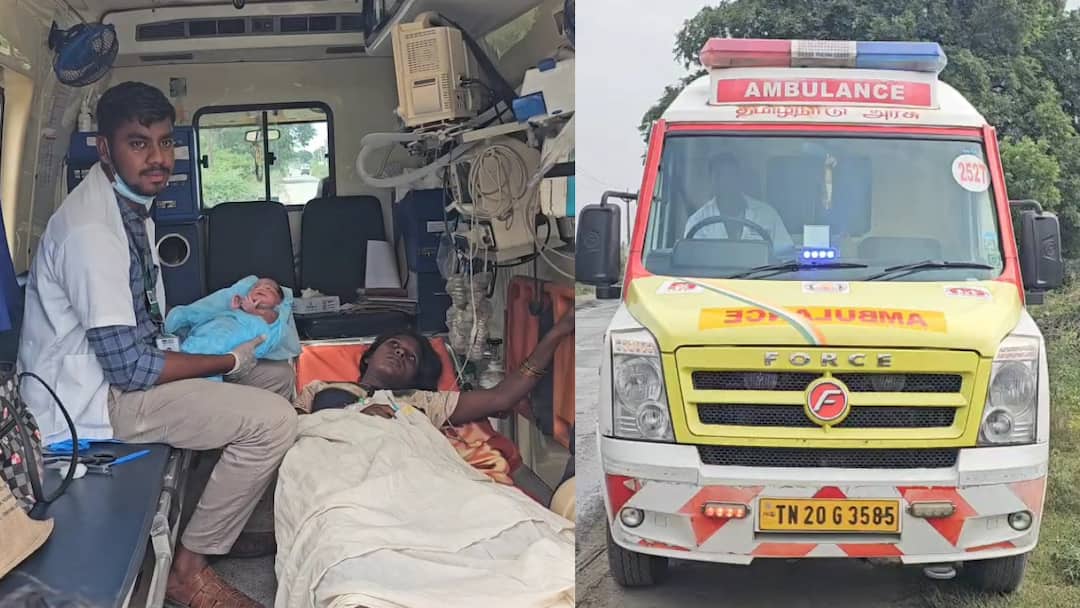 காஞ்சிபுரம்: பிரசவ வலியால் துடித்த இளம் பெண்: 108 ஆம்புலன்ஸில் சுகப்பிரசவம்! துரித செயல், நெகிழ்ச்சி சம்பவம்!