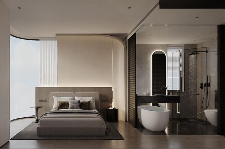 बेडरूममधील बाथरूमचा दरवाजा थेट बेडजवळ उघडत असल्यास समस्या निर्माण होऊ शकतात. योग्य व्हेंटिलेशन नसलेले किंवा कायम ओले राहणारे बाथरूम थकवा, चिडचिड आणि झोपेच्या समस्या वाढवू शकतात.